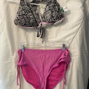 Bikini Set- Hot Bikini Drawstring Bottom